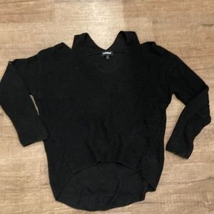 Express- black sweater
